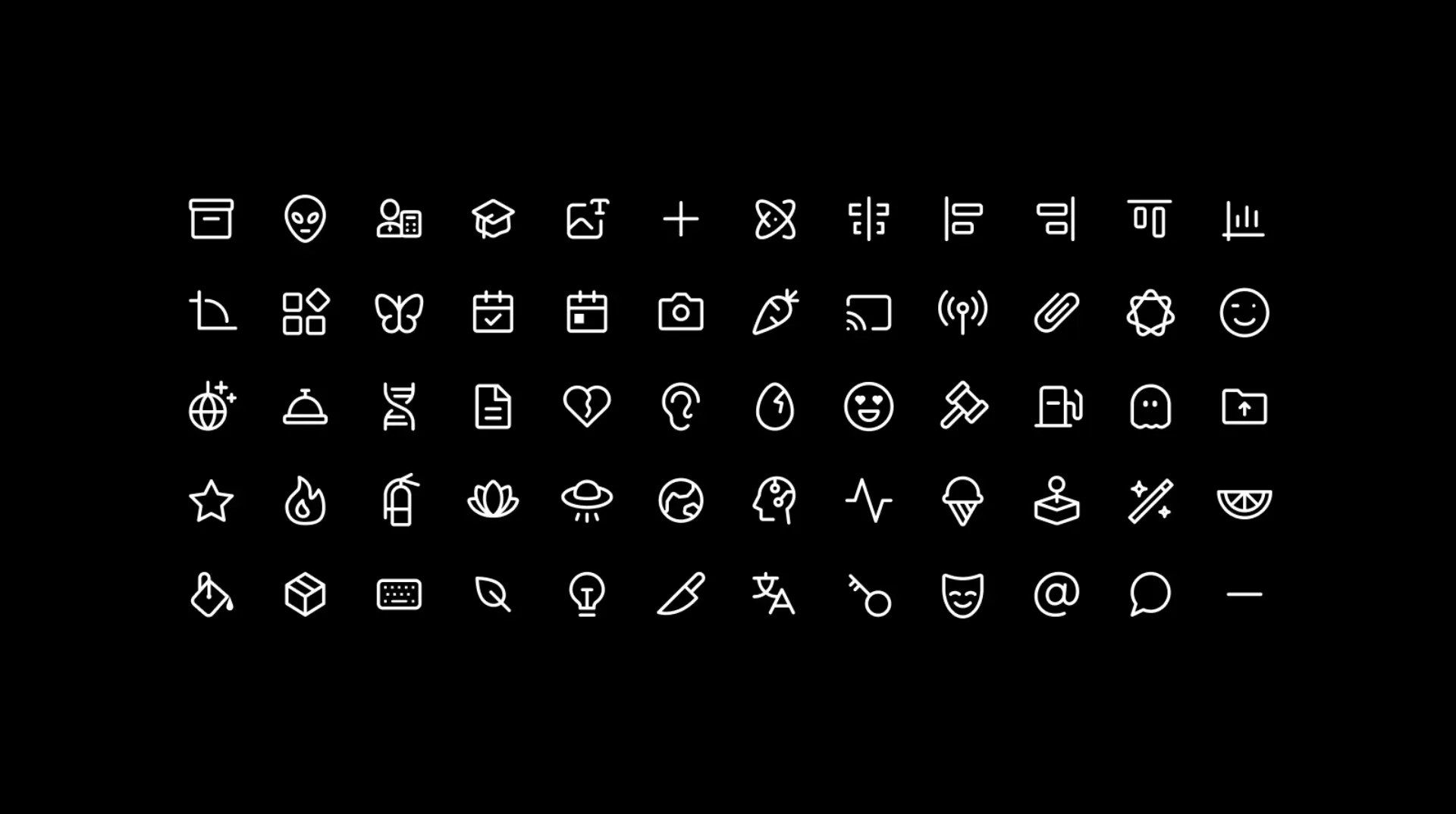 Examples of Obra Icons.