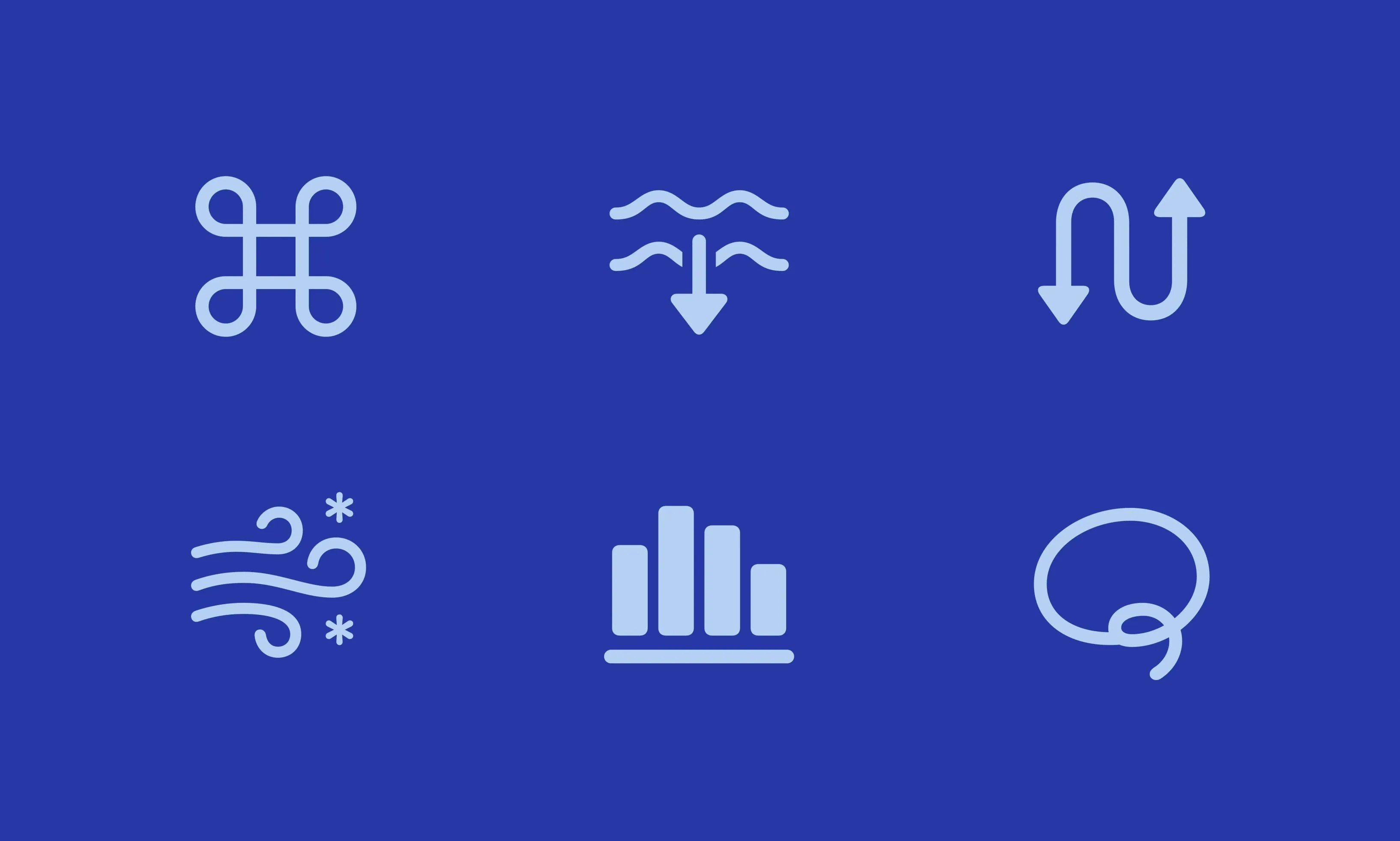 Examples of SF Symbols.