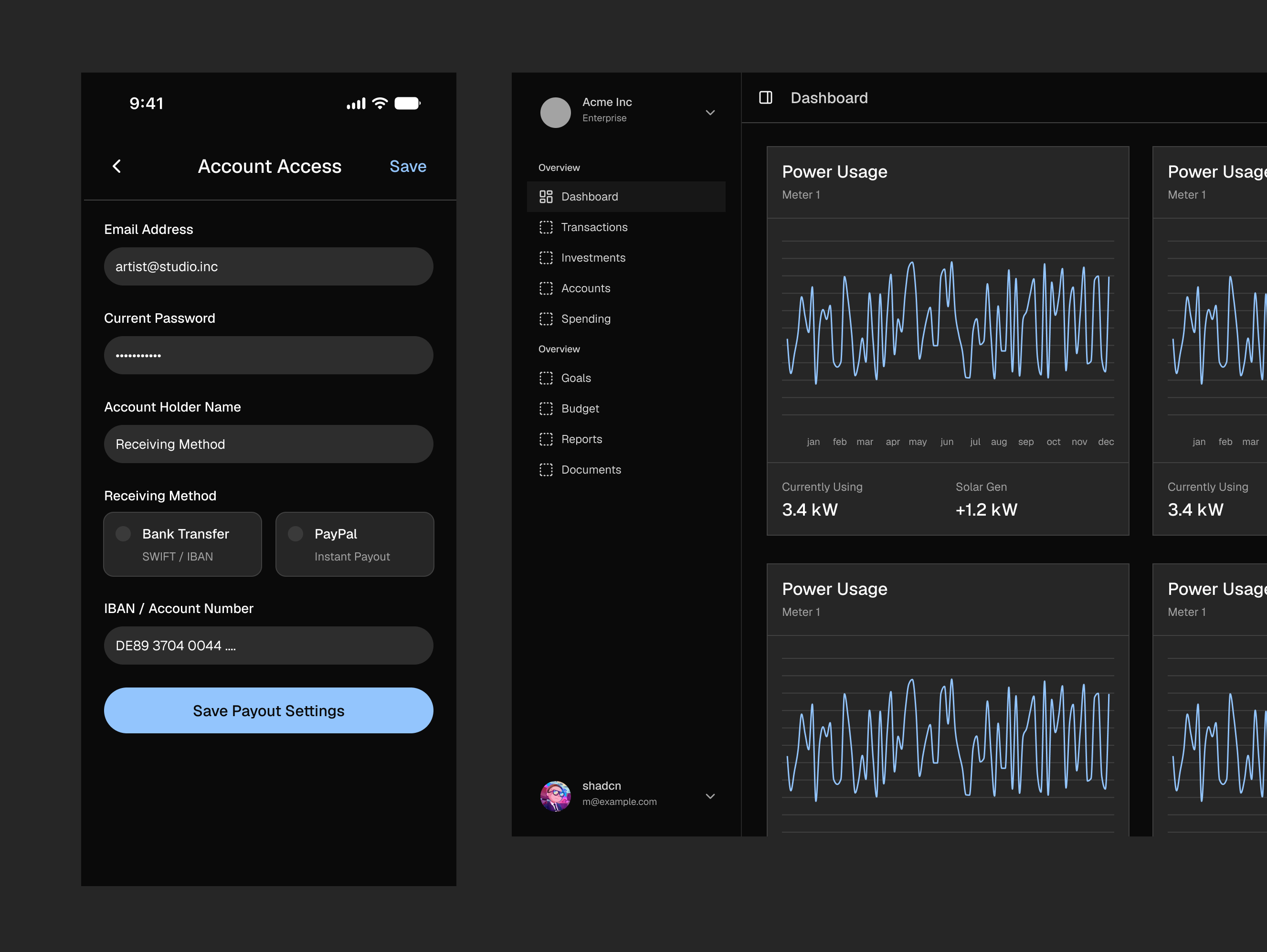 Information density in Luma (Left) vs Lyra (Right)